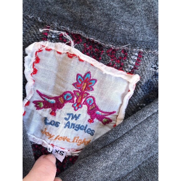 JOHNNY WAS Embroidered Blanket Poncho Cardigan Cotton EUC Size XS - Picture 12 of 12